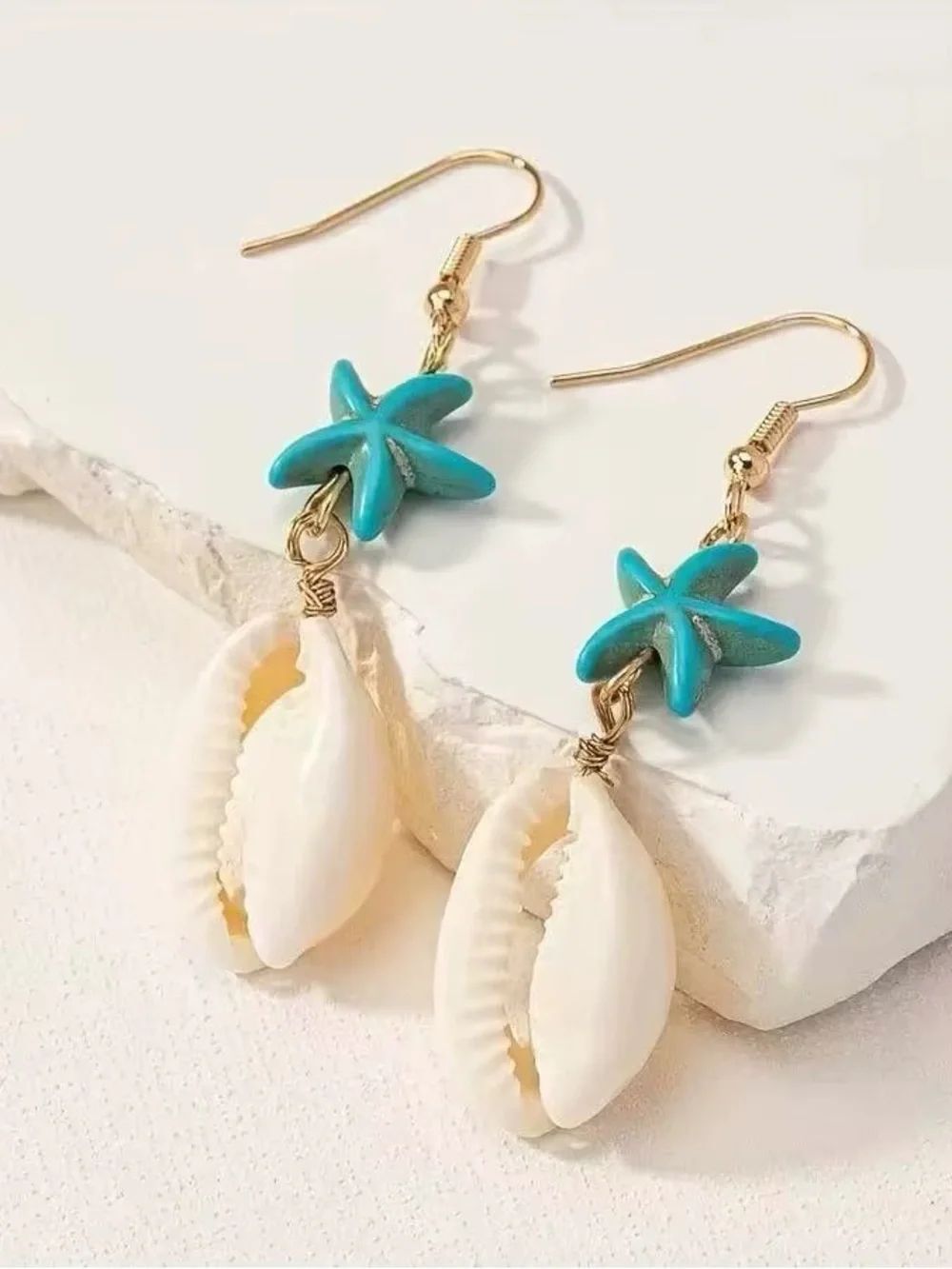 Starfish earrings Q1222